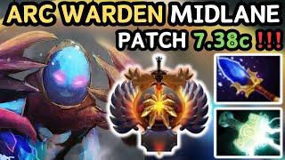  IMMORTAL ARC WARDEN Midlane Gameplay Patch 7.38c  Arc Warden Perspective - Dota 2
