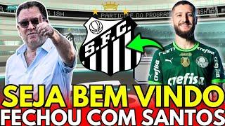 URGENTE! FOI CONFIRMADO! FECHOU COM SANTOS! PODE COMEMORAR! ÚLTIMAS NOTÍCIAS DO SANTOS FC!