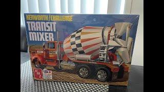 AMT  Kenworth Mixer Kit Unboxing