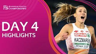 Day Four Highlights | European Athletics Championships | Roma 2024