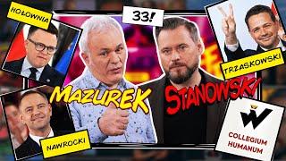 MAZUREK & STANOWSKI #33 - CHLEB NAWROCKIEGO, TAŃCE TRZASKOWSKIEGO I SPISEK NA HOŁOWNIĘ