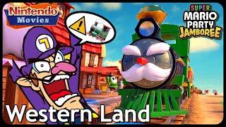 Super Mario Party Jamboree - Western Land (3 Players, Waluigi VS Rosalina VS Shy Guy VS Birdo)