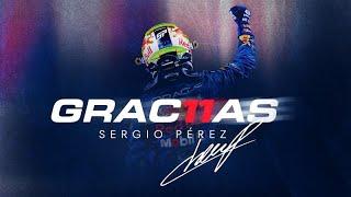 Gracias, Checo  Thank You For Four Special Seasons Together