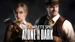 ALONE IN THE DARK Full Game Gameplay Deutsch - Das komplette Horror Game 2024