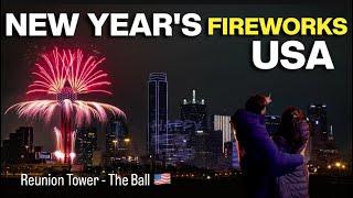 Happy New Year 2025 || America Fireworks 