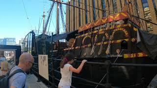 Sir Francis Drake's ship, The Golden Hind - London
