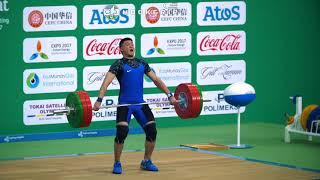 Shakhzod Khudayberganov (77) - 146kg Snatch @ 2017 Asian Championships