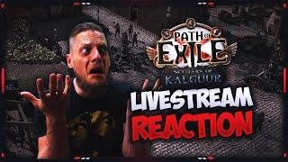 [PATH OF EXILE | 3.25] – SETTLERS OF KALGUUR REVEAL LIVESTREAM REACTION!