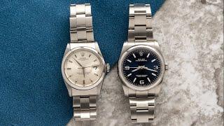 One-on-One Rolex Review: Vintage Date or Modern Oyster Perpetual?