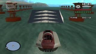 GTA San Andreas - Walkthrough - Boat School #4 - Flying Fish (HD)