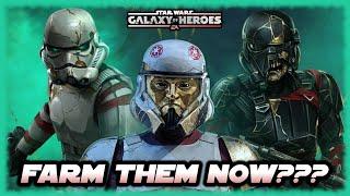 Is Now the Right Time to Farm the Peridea Pals in Star Wars Galaxy of Heroes?