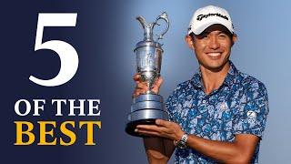 Collin Morikawa | The Open Champion 2021 | Five of the BEST shots