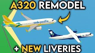 The A320 Remodel is EPIC! (Roblox)️