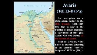 Guest Speaker, Dr. Douglas Petrovich - Joseph and Jacob at Avaris (Egypt)