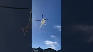 Bell 407 comes in WAY too low… or did he?  #automobile #boeing737 #engine #aviation  #fyp