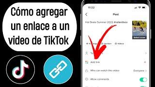 Cómo agregar un enlace a los videos de TikTok (2024)