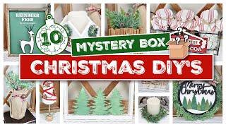 10 *MUST SEE* CHRISTMAS DIY's YOU WON'T WANT TO MISS | *MYSTERY BOX CHALLENGE*