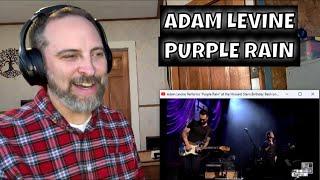 PURPLE RAIN - ADAM LEVINE (Howard Stern Birthday Bash) - Reaction *First Listen*