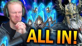 ALL MY ANCIENT SHARDS FOR ODIN (I'm Sweating!) - Raid Shadow Legends Shard Pulls