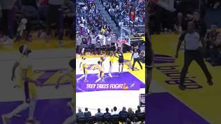 Trey Lyles fast break dunk gives the Kings the lead!️ #nba #kings #treylyles