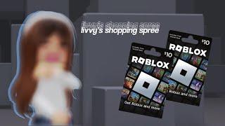 800 robux shopping spree