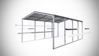 12 x 20 x 7 - Grand Carport - Roof Only