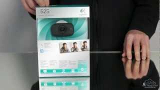 Logitech C525 Webcam Test / Review / Unboxing (German)