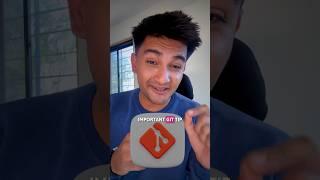 ️ GIT Tip: Use "gitignore" file!! #git #devops