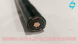 5kV 8kV MV MEDIUM VOLTAGE CABLE SINGLE CORE COPPER SHIELD