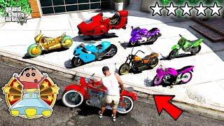 Shinchan Became Riches Persian in GTA 5 | SHINCHAN Stolen Super Rare Bike in GTA 5 [HINDI]