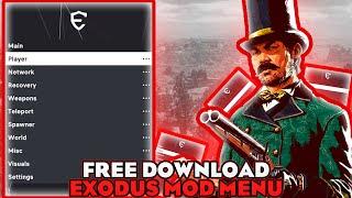 [EXODUS] Mod Menu - Red Dead Online | Top Mod For RDR2 | Gold, Exp & Many | Free Download 100%