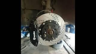 Очередная установка тормозной системы BREMBO на КИА РИО 3