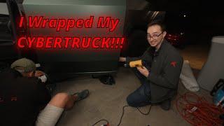 I Wrapped My Foundation Series Cybertruck!!!