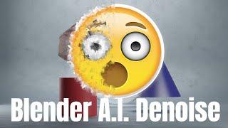 Blender 2.8 - Denoise your renders with A.I.