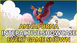 Annapurna Interactive Showcase 2022 - Every Game Announced