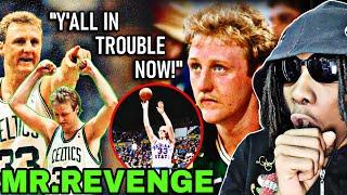 Larry Bird PULLED A GUN? 5 Times LARRY BIRD Sought REVENGE! | keydrik reacts