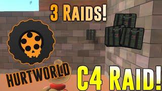 -Hurtworld- Raiding 3 Bases!!