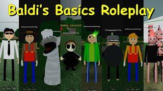 ALL12 BADGES | Baldi’s Basics Roleplay (Roblox Game)