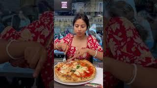 Knife and fork দিয়ে ইতালি কে Pizza খাবার experience #bengalivlog #shorts #probashi #pizza #italy