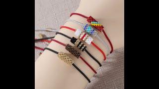 Rttooas mini miyuki браслеты из бисера женские mujer moda 2021 плетеный браслет ручной работы модные