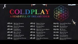 Coldplay North American Dates Announced #AHFODtour 2017