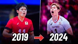 EVOLUTION OF YUJI NISHIDA | 2019 - 2024 | Monster of the Vertical Jump !!!