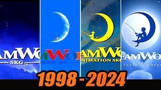 Evolution of Dreamworks logo | 1998-2024