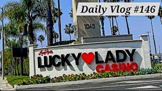 ACTION PACKED FRIDAY at Lucky Lady Casino in Los Angeles! | World Series Game 1! | LA Poker Vlog