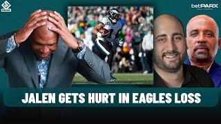 How Jalen Hurts' Injury Impacted the Eagles In Loss Against Washington Commanders