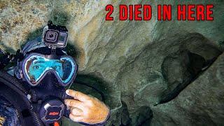 Diving Deadly Underwater Cavern with Full Face Scuba Mask Communication System