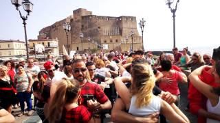 KIZOMBA FLASH MOB NAPOLI 2016 ITALY COREOGRAFIA CARLOS & ILARIA