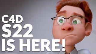 CINEMA 4D S22 RELEASED! - NEW FEATURES!!!