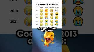 Crying emoji evolution 