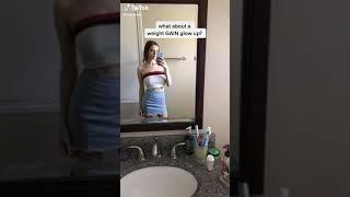 【WEIGHT GAIN | BODY TRANSFORMATION | MOTIVATION {glow up} | WEIGHT LOSS JOURNEY {tiktok video}】